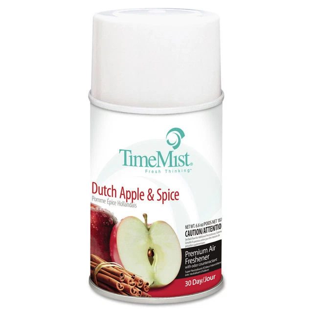 TimeMist 1042818EA Dutch Apple and Spice Scent Metered Air Freshener Refill New
