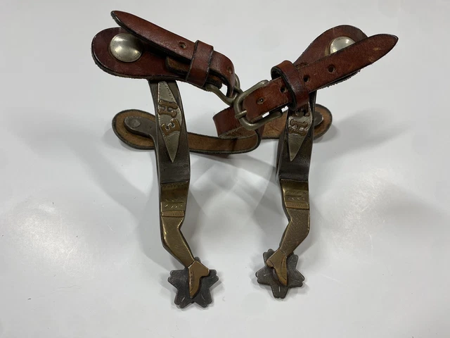 Handmade Cowboy Spurs Gal legs New Rare Made in Texas 1 of 1 Americana TX