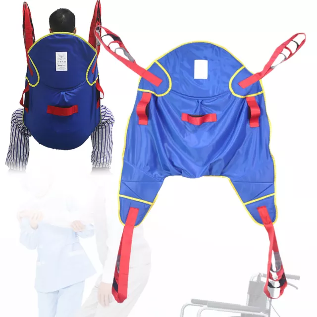 Cinturón de transferencia de accionamiento de cuerpo completo con cabestrillo de elevación de paciente ¡cómodo!