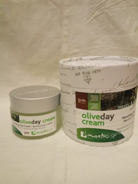 Mastic Spa Olive Day Cream. It is a nourishing and...