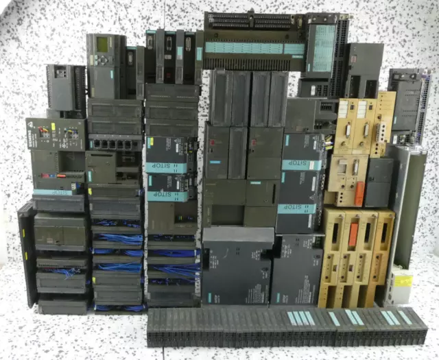 117x SIEMENS SIMATIC S7 / S5 / SIMODRIVE / CPU / SITOP / KONVOLUT. - set of 117