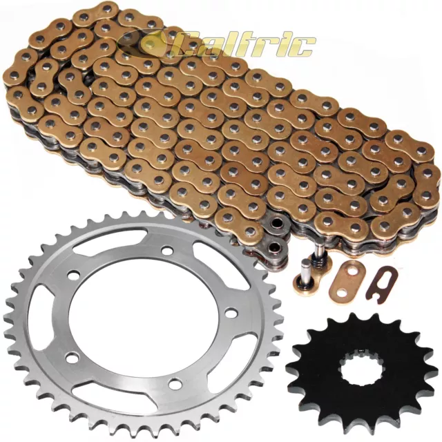 Gold O-Ring Drive Chain & Sprockets for Triumph Bonneville Scrambler 865 07-13