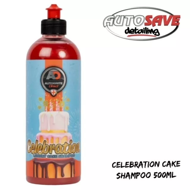 Autobrite Direct LIMITED EDITION Celebration Cake Shampoo 500ml