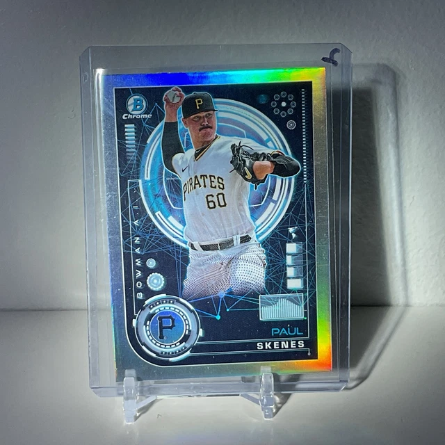 2025 BOWMAN CHROME Paul Skenes AI Insert BAI15 Pittsburgh Pirates🔥 1