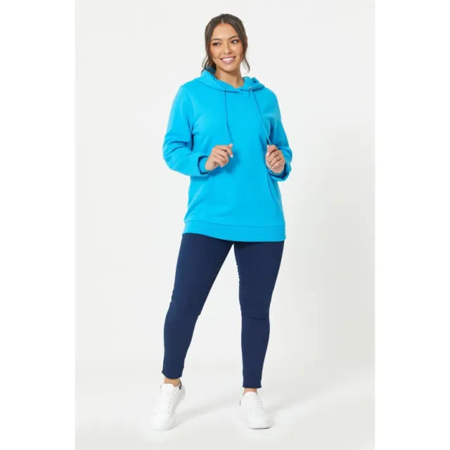 Be You Womens Blue Hoody OTH Hoodie Hooded Top