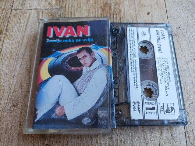 Ivan Gavrilovic / Zemlja Neka Se UvijaCASSETTE AUDIO TAPE MC SERBIA TURBO POP