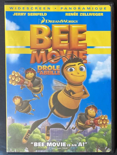 DREAMWORK S BEE MOVIE (DVD 2007) Jerry Seinfeld FREE SHIPPING in