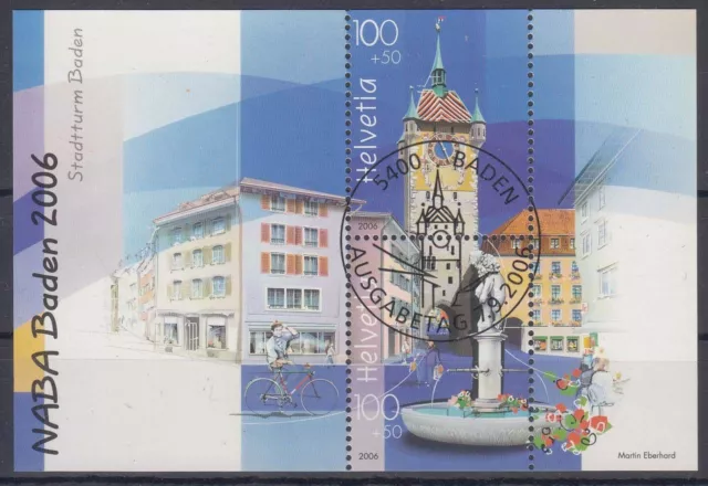 Schweiz MiNr. Bl. 41 O Nationale Briefmarkenausstellung NABA `06