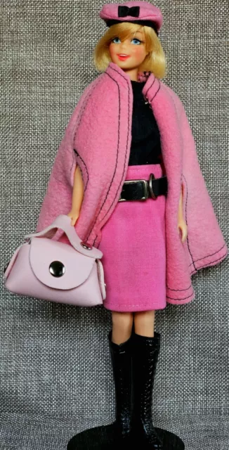 Vintage Barbie Mod 60'S Cool Caped Capers Skirt Set Francie Twiggy Casey Sz. 🌸