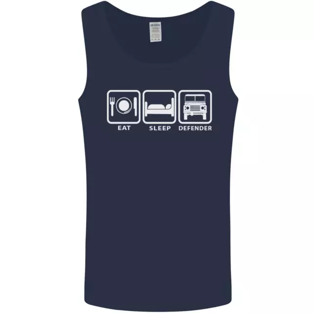 Gilet da uomo Eat Sleep 4X4 Off Road auto da strada 3