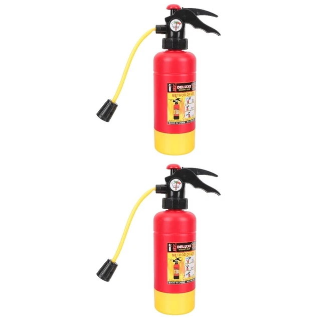 2 Count Rv Fire Extinguisher Fire Water Toy Cars Backpack Bubbler