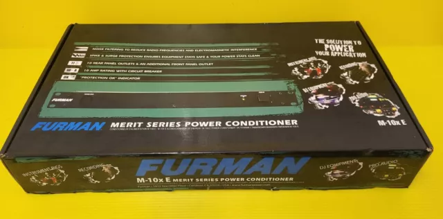 Furman M-10x E Merit Series Rack  Mount Power Conditioner