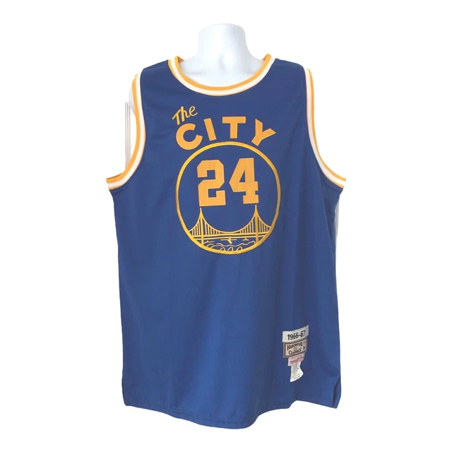Vintage Hardwood Classics BasketBall Jersey Mitchell & Ness Rick Barry Size 56 Vintage Hardwood Classics BasketBall Jersey Mitchell & Ness Rick Barry Size 56