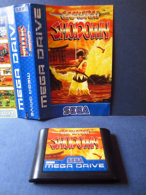 Samurai Shodown Sega Megadrive PAL TBE SANS NOTICE Samurai Shodown Sega Megadrive PAL TBE SANS NOTICE