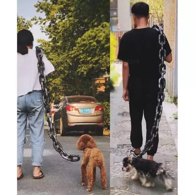 2024 Dog Traction Chain Simulation - Like Iron Chain - Thick Rope Leash Harness 3