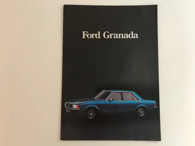 catalogue brochure de concession ford granada 1977