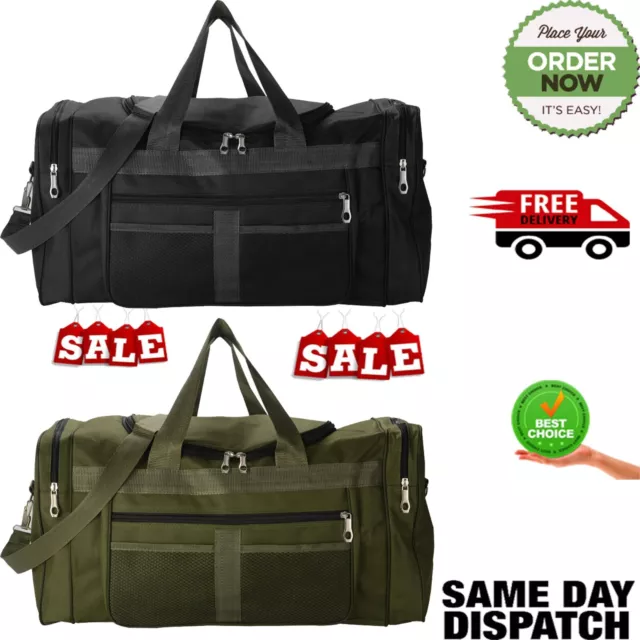 Lightweight Holdall Cargo Travel Cabin Gym Duffle Bag Luggage High Quality UK