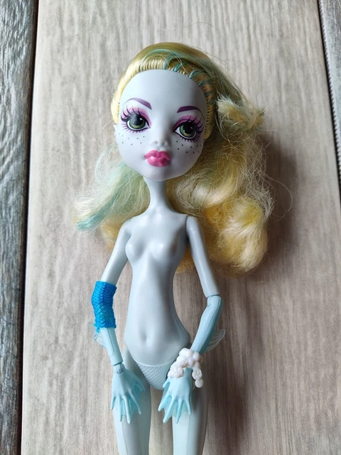 Monster High Dot Dead Gorgeous Lagoona Blue Doll BLONDE HAIR GIRL GHOUL