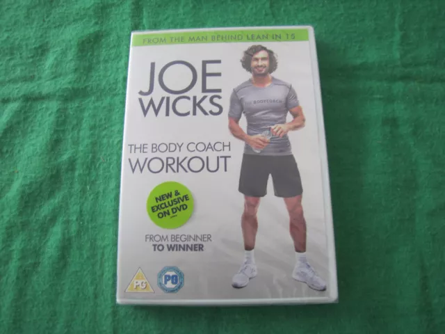 Joe Wicks The Body Coach Workout DVD - NEW SEALED