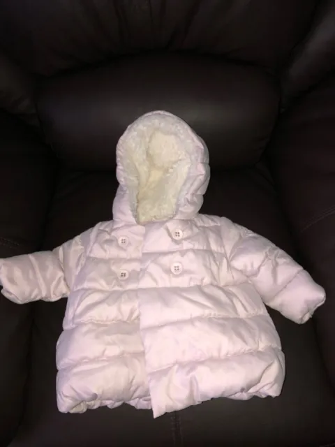 Baby Girl Winter Coat Jacket Next 3-6 Months