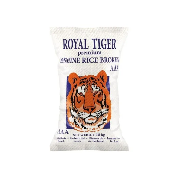 ROYAL TIGER Premium Qualität 18 Kg Jasmin Bruch Reis Duft blumig Aroma rice
