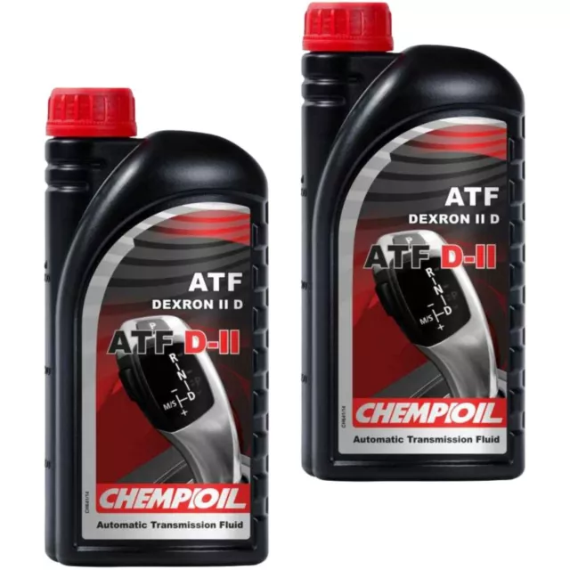 2x 1L CHEMPIOIL Huile pour Boîte à Vitesse Automatique Ch Atf D-Ii Allison C4