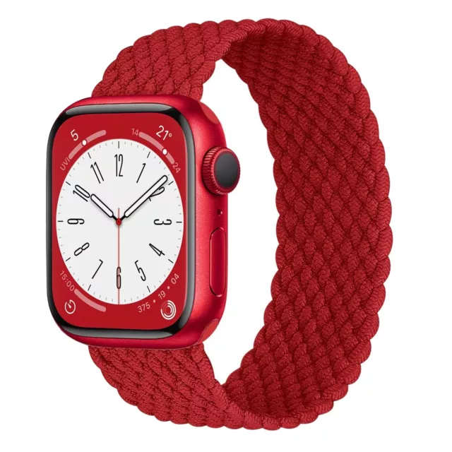 Bracelet Tressé pour Watch, iWatch Ultra 2, Série 9, 7, 6, 3, 8, SE