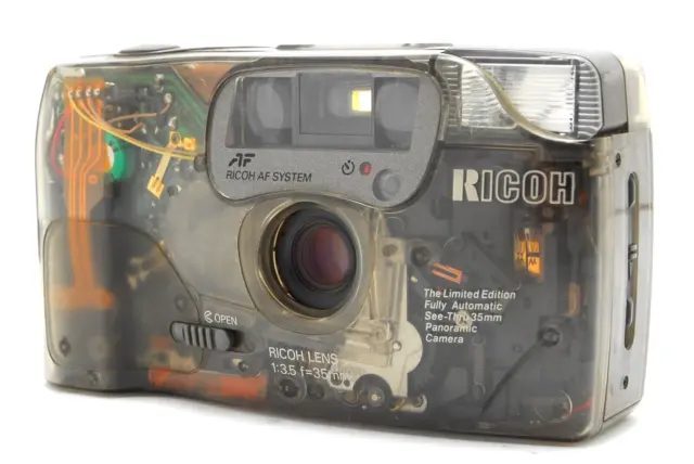 [NEAR MINT] Ricoh FF-9SD Limited Edition Point & Shoot Filme Camera From JAPAN