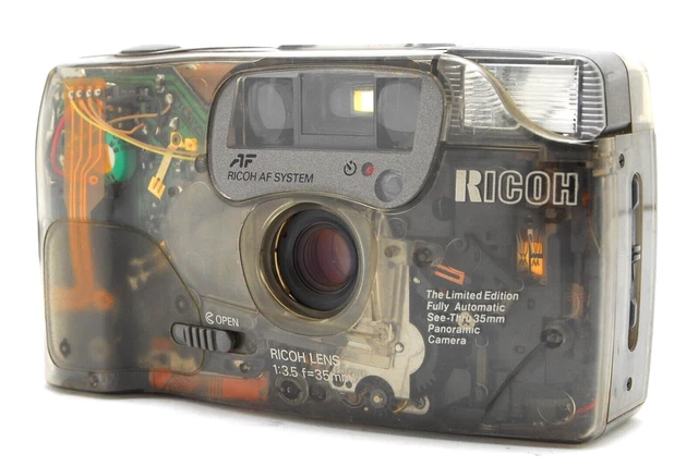 [NEAR MINT] Ricoh FF-9SD Limited Edition Point & Shoot Filme Camera From JAPAN