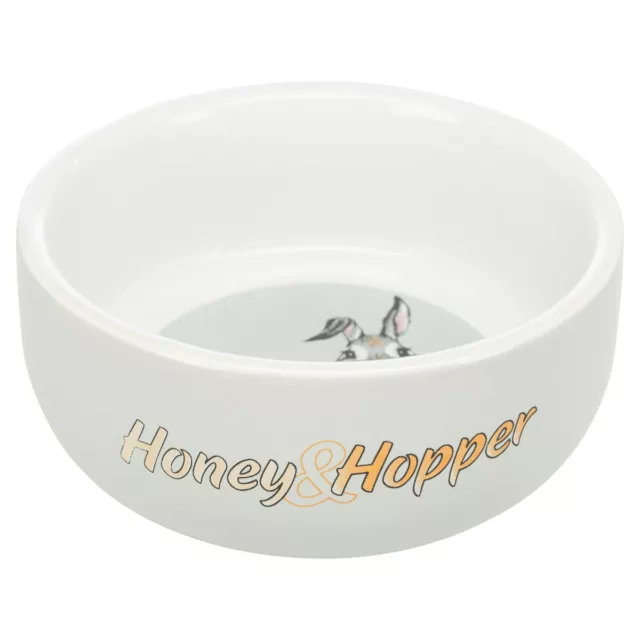 Trixie Honey & Hopper Bol en Céramique, 11 CM / 250 ML, Neuf 3