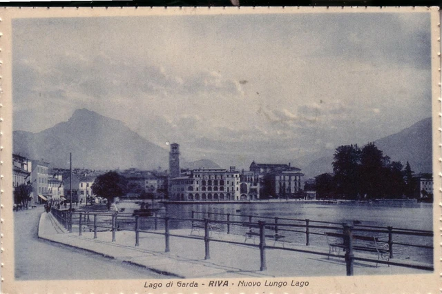 Cartolina  Riva Del Garda Fp Non  Viaggiata Lungo Lago  Regalo