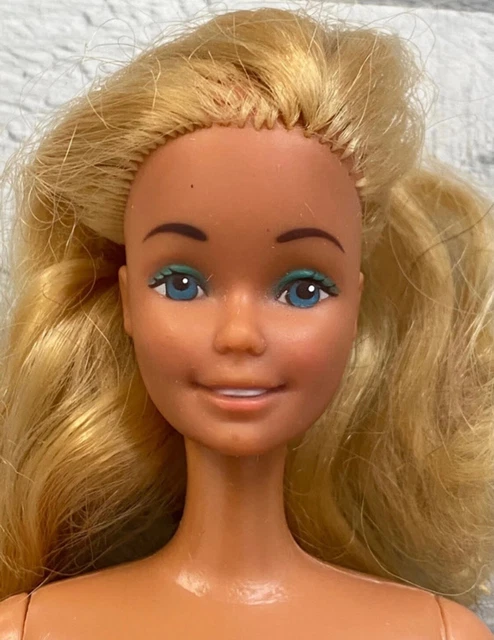 Vintage Barbie Ancienne SUN LOVIN MALIBU 70's Poupée Mannequin À Restaurer