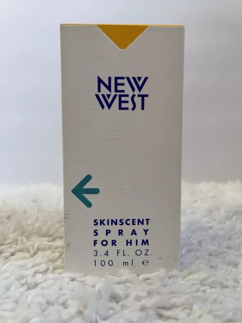 Aramis New West Skinscent Spray For Him 3.4 oz 100 ml Vintage Rare NIB