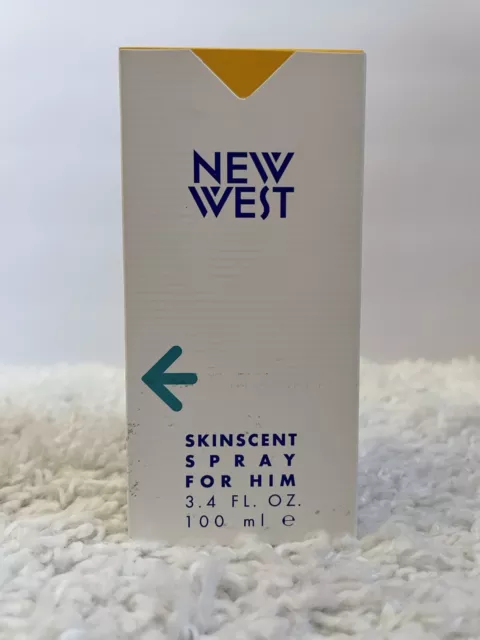 Aramis New West Skinscent Spray For Him 3.4 oz 100 ml Vintage Rare NIB Aramis New West Skinscent Spray For Him 3.4 oz 100 ml Vintage Rare NIB