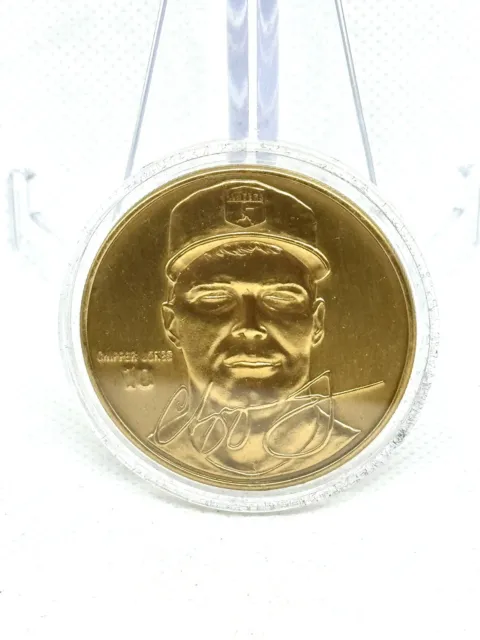 Chipper Jones Atlanta Braves Highland Mint Solid Bronze Coin #/25,000