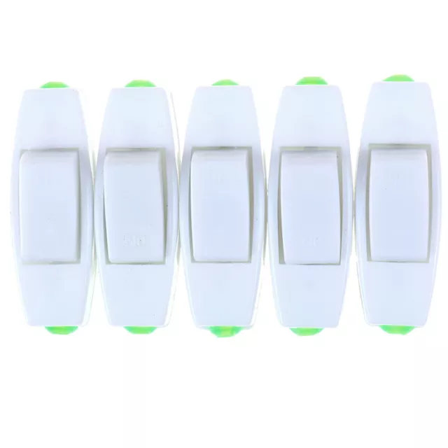 5PCS Rocker Switch AC 110V 220V 6A ON/OFF Table Lamp SwitchTEUS.RQ