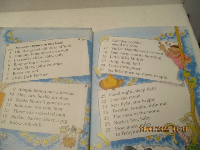 LADYBIRD BOOK HUMPTY DUMPTY AND OTHER NURSERY RHYMES Hardback £2.49 ...