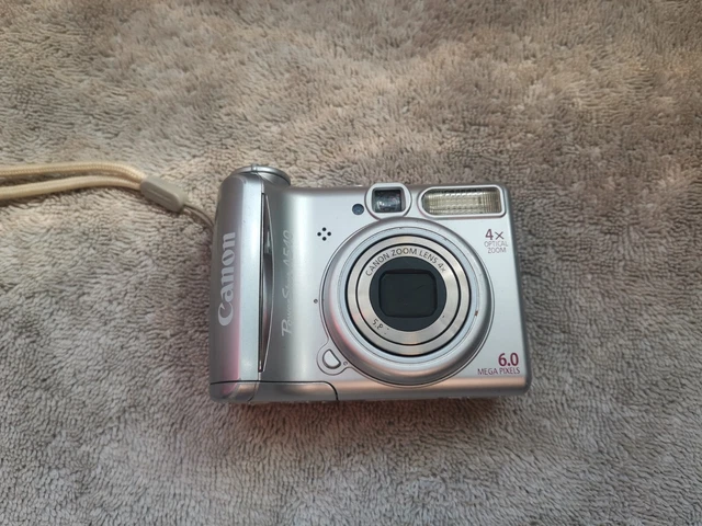 Canon PowerShot A540 6.0MP Compact Digital Camera (Silver) - Tested