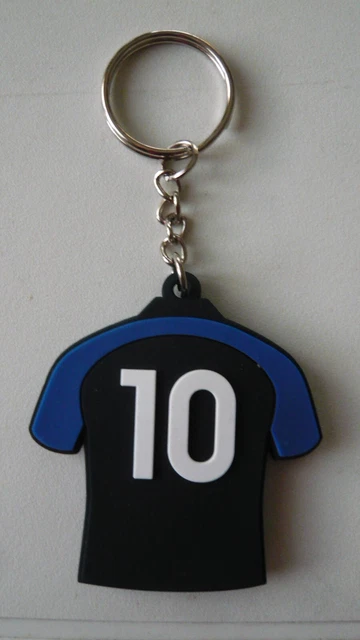 Porte-Clés Officiel FFF Maillot Mbappé Numéro 10 - Cadeau Foot France