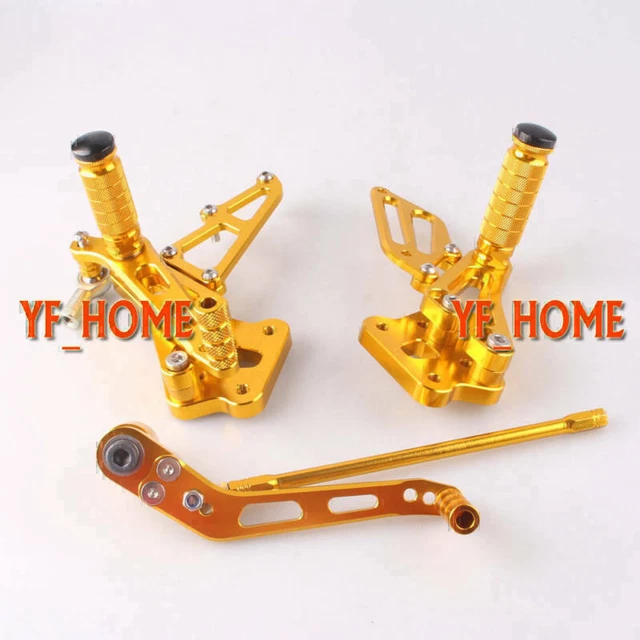 Pedini Posteriore Moto Oro per Suzuki GSXR 600 750 K8 2008 2009