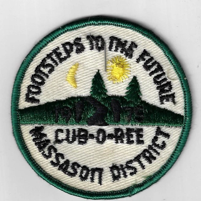 CUBOREE FOOTSTEPS TO The Future Massasoit District DGR Bdr. [Q942