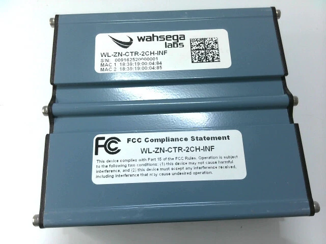 Wahsega WL-ZN-CTR-2CH-INF(6130-000011-001) IP paging zone controller MAIN DEVICE