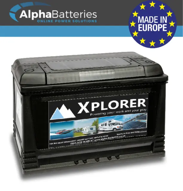 12V Sealed Xplorer 120 Ah Deep Cycle Leisure Battery