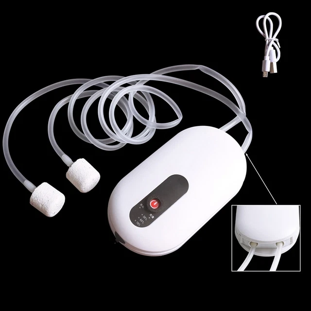 Pompe à Air USB Pawfly Ultra Silencieuse - Batterie Rechargeable Pour Appâts Vivants