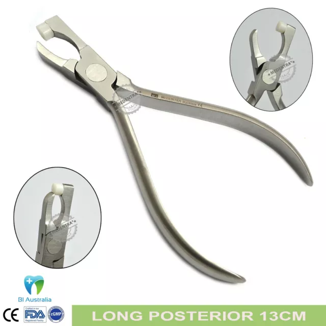 Orthodontic Flat Nose Pliers Ortho Tooth Braces Arch Wire Loop Forming  Tools CE