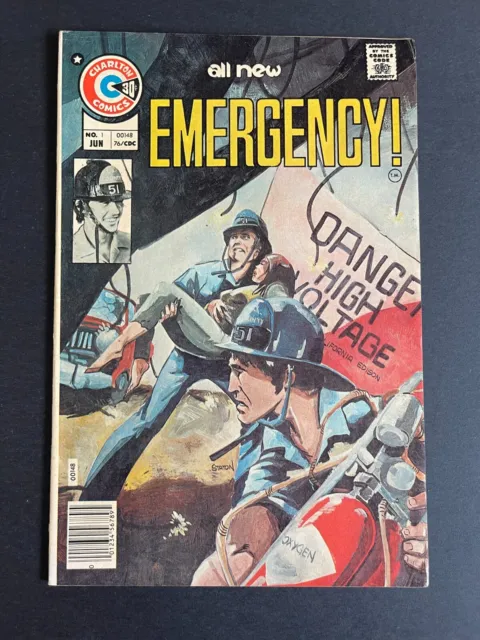 Emergency! #1 - Based on TV Series (1976, Charlton) VF-