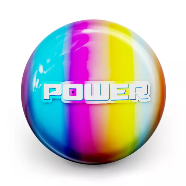 Bowling Ball OTB Rainbow Power