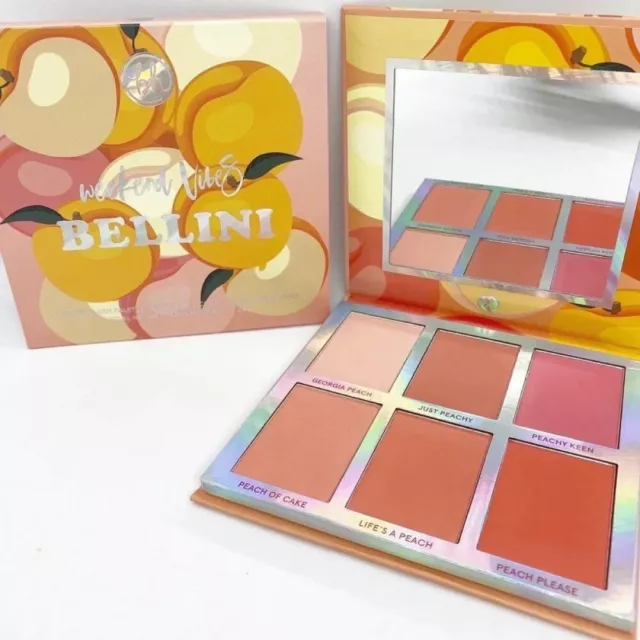 BH COSMETICS Bellini Blush Palette (6 shades) NEU&OVP