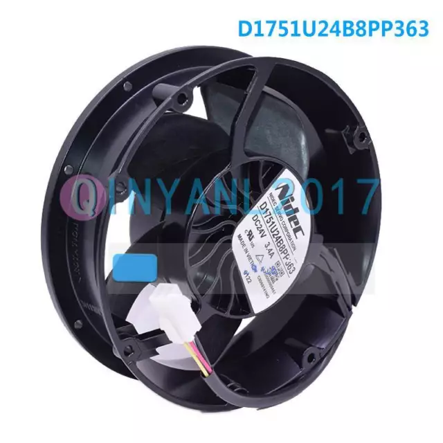 1PCS NEW NIDEC D1751U24B8PP363 DC24V 3.4A 172*150*51 Fan