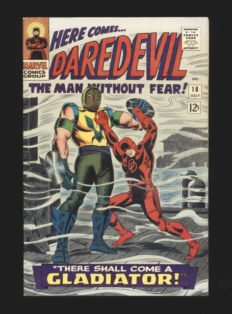 Daredevil # 18 - 1st Gladiator Fine/VF Cond.